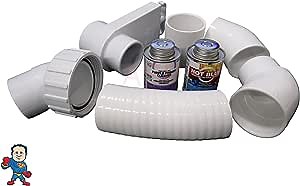 American Spa Parts Dynasty Hot Tub 2" 45° Pump Union to Plumbing Glue Connection Kit How to Video