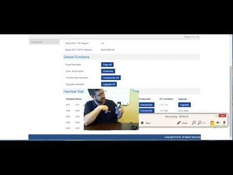 How to set up the DP750 and DP720 from Grandstream