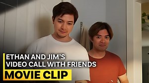 Ethan and Jim’s video call with friends | ‘Hello, Love, Again’ movie clip Ethan (Alden Richards) and Jim (Joross Gamboa) tell their friends (Kakai Bautista, Lovely Abella, and Jeffrey Tam) that they ran into Joy (Kathryn Bernardo) in Calgary. | ABS-CBN Film Productions Inc. (Star Cinema)