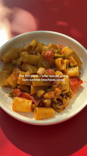 $19 Pasta and Wine Special at Our Sydney Wine Bar