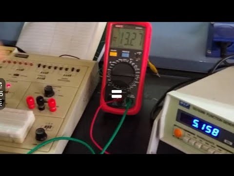 Active Band pass filter experiment by using op Amp