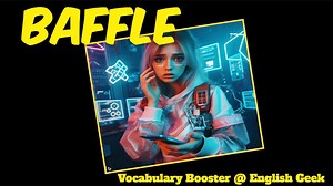 18K views · 1.5K reactions | Word of the Day - Baffle (Visual...