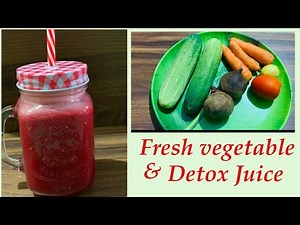 How to Make Fresh Vegetable Juice# Detox juice# Healthy Morning juice#weight loss juice