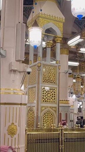 Inside Prophet Muhammad's Mosque ﷺ in Madinah | Peaceful View from Masjid Nabawi