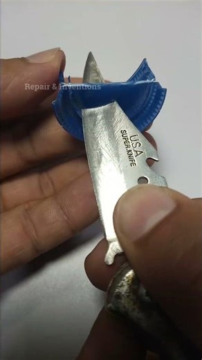 How to make plastic bottle string – Survival skills #survivalskills