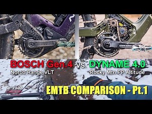 EMTB COMPARISON: Bosch Gen.4 vs. Dyname 4.0 PART ONE | Rocky Mountain Powerplay vs. Norco Range VLT