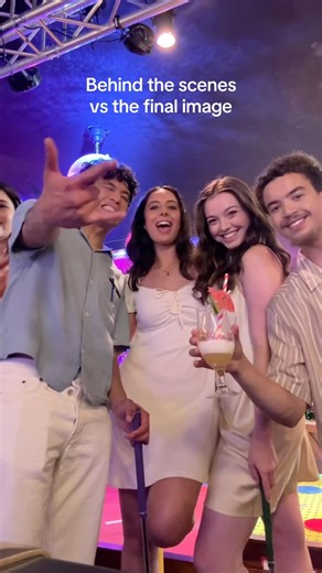 Behind the scenes modelling for What the Putt #melbournemodel