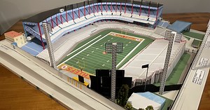 Man creates scale model of KCMO’s Municipal Stadium