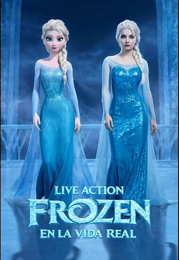 FROZEN CHARACTERS IN REAL LIFE ❄️👑 ✨ Elsa looks absolutely stunning as a real ice queen. #Frozen #Elsa #Anna #DisneyAI #RealLifeDisney