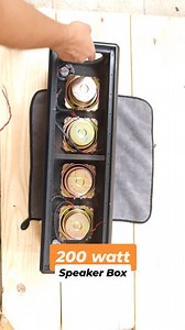 200W DIY Speaker with INSANE Bass 🔥 Part - 4 Built this DIY passive speaker box with passive radiators for deep, punchy bass 🔊 Didn’t expect it to hit THIS hard 😳 💬 Would you build this? ❤️ Follow for more DIY audio builds #DIYspeaker #PassiveRadiator #DeepBass #BassLovers #DIYaudio #SpeakerBuild | Heshvi DIY Creation