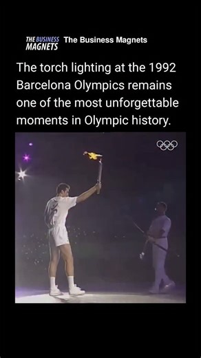 The Business Magnets on Instagram: "During the opening ceremony, Paralympic archer Antonio Rebollo amazed the world when he shot a flaming arrow over the Olympic cauldron, lighting it from a distance. The breathtaking moment symbolized precision, courage, and innovation, perfectly capturing the spirit of the Games. Even decades later, it remains one of the most iconic torch lightings in Olympic history."