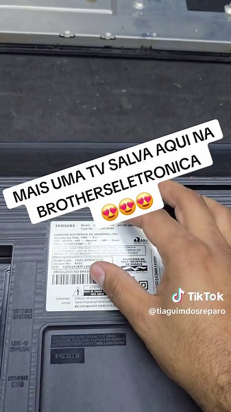 RECUPERANDO MAIS UMA TV QUEBRADA ! #brotherseletronica #assistenciatecnica #dicas #curso #adaptacion #display #lg #conserto #tela #samsung #conhecimento #viral