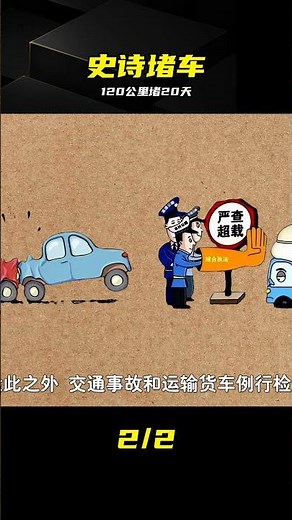 120公里堵20天！揭秘京藏史詩級大堵車之謎 #京藏高速 #史诗堵车 #交通解密 #堵车现场 #深度科普