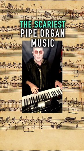 Scary pipe organ #horrormusic #scarysong #horrortok #hauntedmusic #hauntedhousemusic #scarypipeorgan #whyisitscary