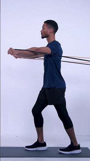 Resistance Band Chest Fly