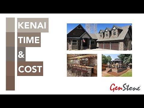 Natural Stone Cost vs Stone Veneer Cost | GenStone Kenai Time to Install