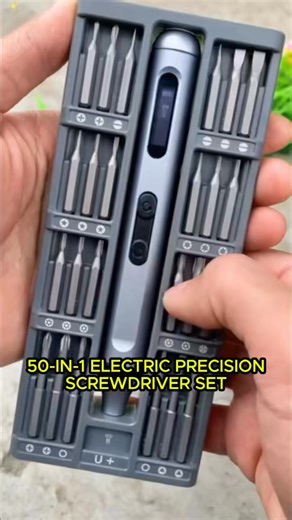17K views · 95 reactions | ELECTRONICS PRECISION. ⚡️ This 50-in-1 Electric Screwdriver set eliminates manual turning. Perfect speed and accuracy for all your electronic devices. UPGRADE YOUR REPAIR KIT!  https://quickmechtools.com/products/50-in-1-electric-precision-screwdriver-set #quickmechtools #fyp #ElectricScrewdriver #ElectronicsRepair #DIYTech #PrecisionTools | Quickmechtools | Facebook