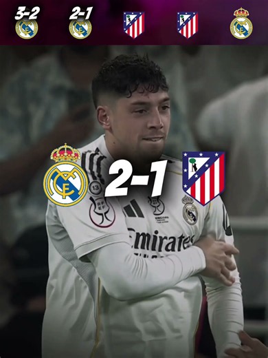 Last 5 Real Madrid vs Atlético Madrid 💀