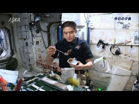 大西宇宙飛行士ISS長期滞在活動報告（Vol.20） 宇宙日本食を紹介