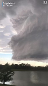 57K views · 678 reactions | Ominous storm clouds seen looming over Lubbock, Texas, earlier this week as severe weather moves through the region. At least 30 tornadoes have been reported in the Southern U.S. so far this week. https://abcn.ws/33Xze2B | ABC News | Facebook