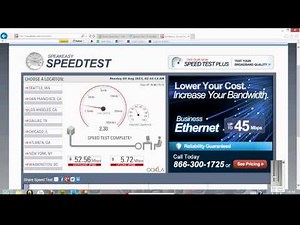 Time Warner Cable Speed Test