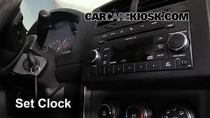 How to Set the Clock / Change Time on a 2009 Jeep Liberty Sport 3.7L V6