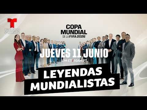 Hicieron historia y ahora te la cuentan | Copa Mundial de la FIFA 2026 | Telemundo Deportes