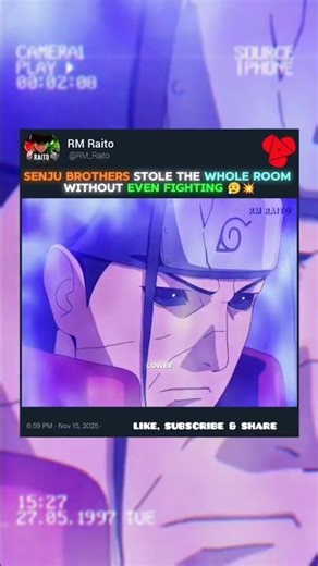 HASHIRAMA REMINDED EVERYONE WHY HE'S GOD-LEVEL SHINOBI 💥💪