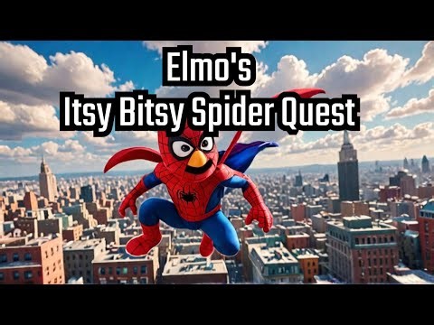 Elmo's Amazing Spider Adventure!🕷️✨