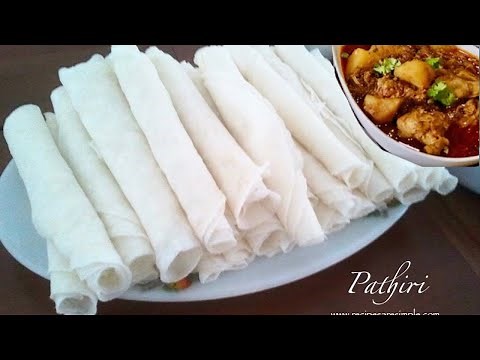 Pathiri | Kerala Rice Roti | പത്തിരി RECIPE & TIPS | Shana's Spices - Ep#78
