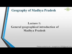 Introduction Geography Video Lecture | Crash Course for MPPSC - MPPSC (Madhya Pradesh)