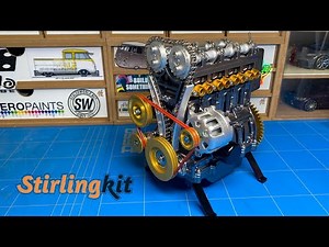 Building a Functional 4 Cylinder scale model engine