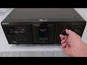Sony CDP CX355 Demo Video 10048165