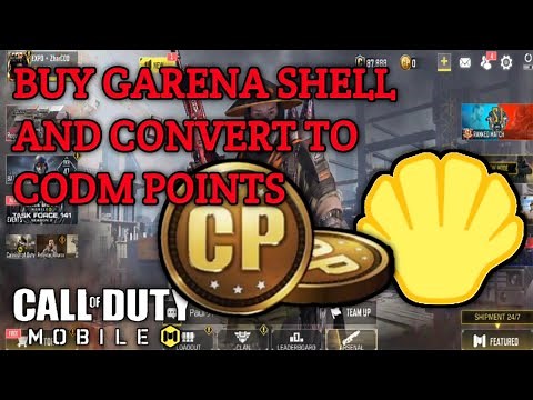 HOW TO BUY GARENA SHELL AND CONVERT TO CODM POINTS | CALL OF DUTY MOBILE | BATTLE ROYAL