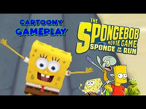 Cartoony Gameplay: The SpongeBob Movie Game Sponge on the Run