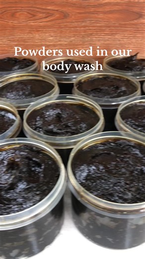 Natural Body Wash Powders for Skin Brightening