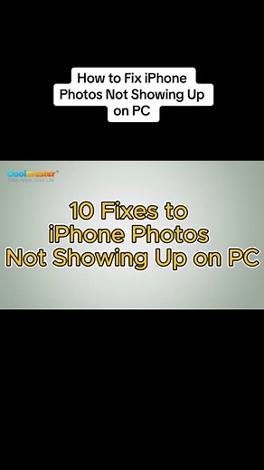 How to fix iPhone photos not showing up on PC #howto #fix #iphone #photos #notshowingup #pc