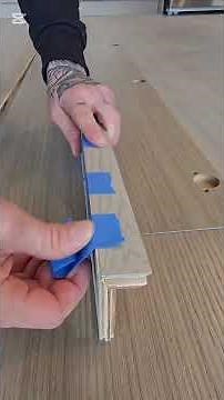 How to build and install custom stair nose for engineered hard wood floor or laminate.