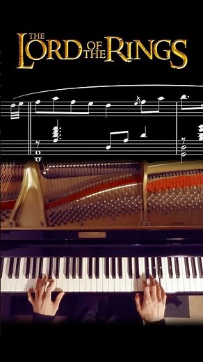 Concerning Hobbits (The Lord of the Rings) – Piano Tutorial with Scrolling Sheet Music | Part 1