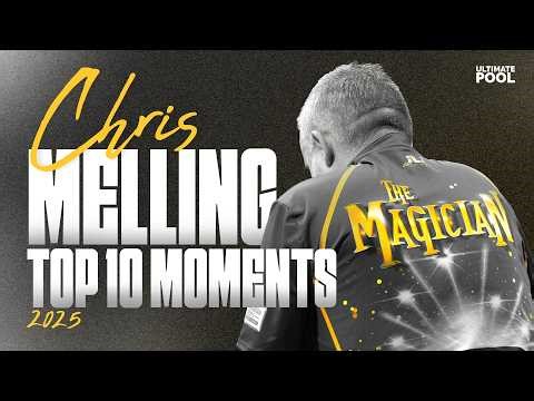 TOP 10 CHRIS MELLING MOMENTS 2025 | ULTIMATE POOL