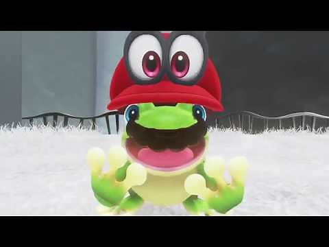 Mario Becomes a Frog (Super Mario Odyssey Cutscene)