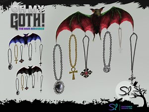 Goth / Sims 4 Objects New Meshes