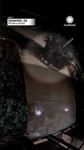 WATCH: Ground Explodes as Lightning Hits Flagpole