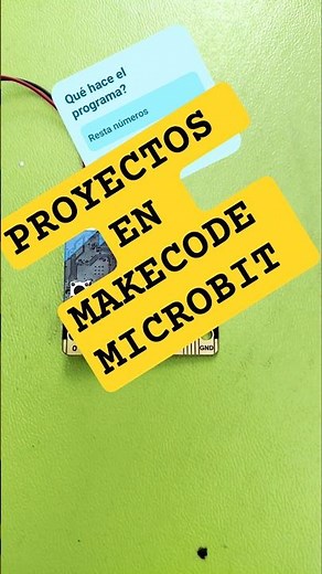 Proyectos transversales en makecode microbit #microbit #aulasteam #pensamientocomputacional