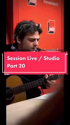 Mathieu Chedid reprend La Groupie du Pianiste en live sur France Inter