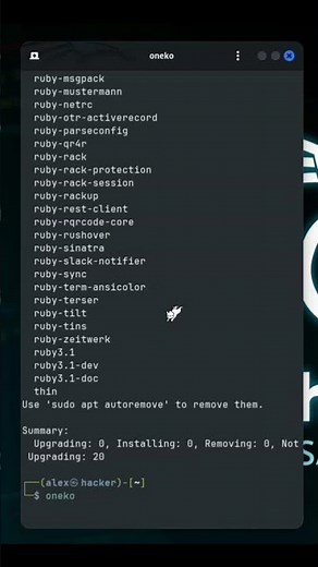 Linux Cool Command 😈😈😈 #coding #linux #shorts