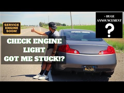 G35 Gets the SERVICE ENGINE SOON Light ON + FIX !!! + Announcement