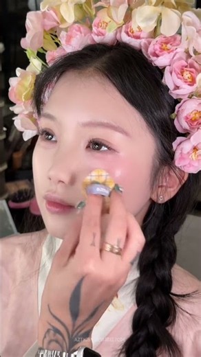 💧I Want to Sleep Every Day | Who Understands the Value of This Dewy Skin?! #shorts #makeuptutorial