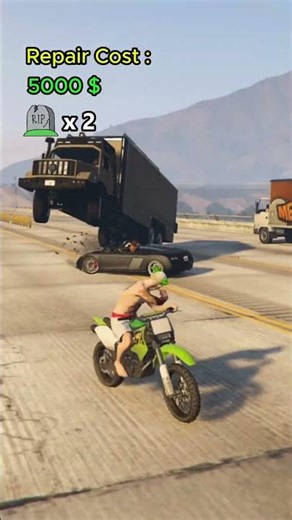 Bro was doing his job 🚚 | #gta5 #gta #shorts