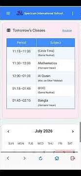 How to Use Eximus Edu App | Parents Guide | Spectrum International School